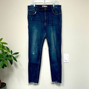 Zara Trafaluc Denim Blue Jeans Size 12